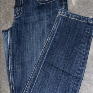 Seven7 Women’s Dark Blue Relaxed Jeans